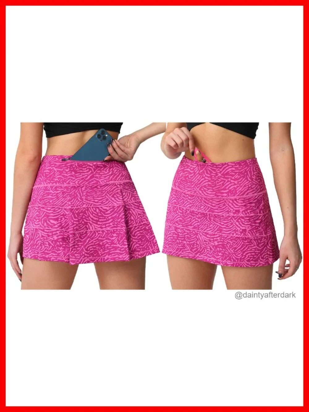 High Waisted Pleated Tennis Skirt with Pockets Athletic Golf Skorts for Women